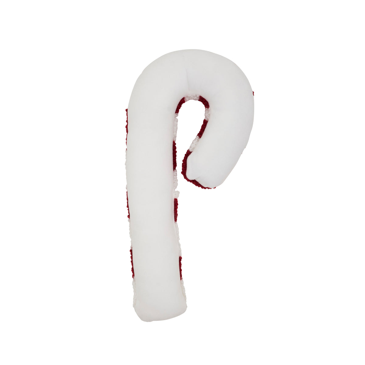 Twisted Candy Cane Filled Decorative Pillow - View 2