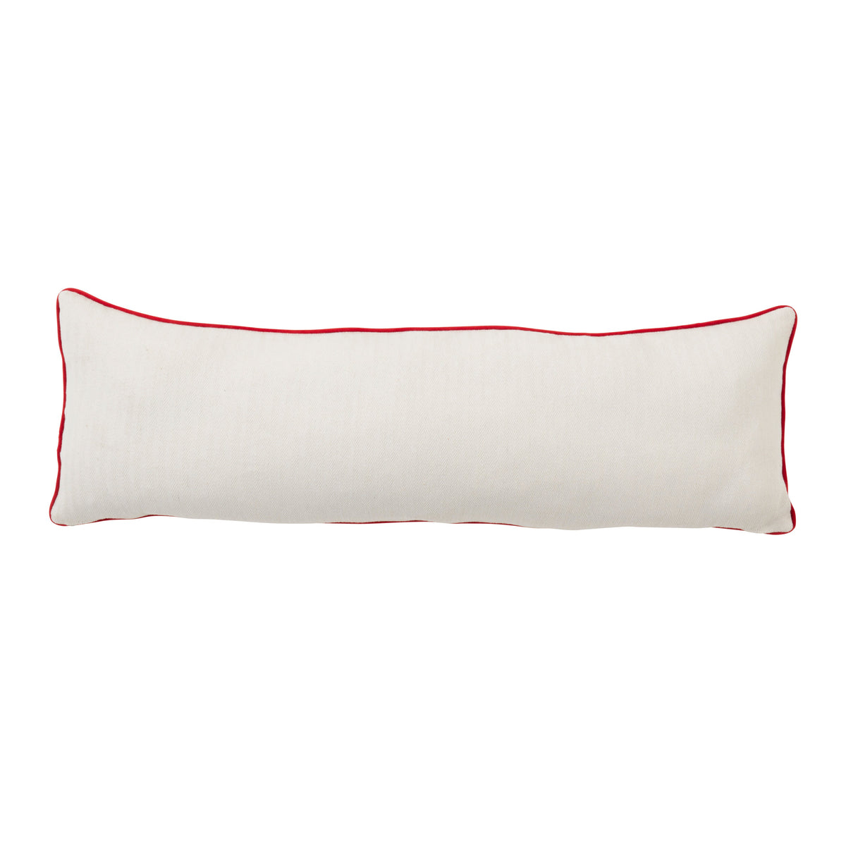 Ho Ho Ho Santa Embroidered Lumbar Accent Pillow - View 3