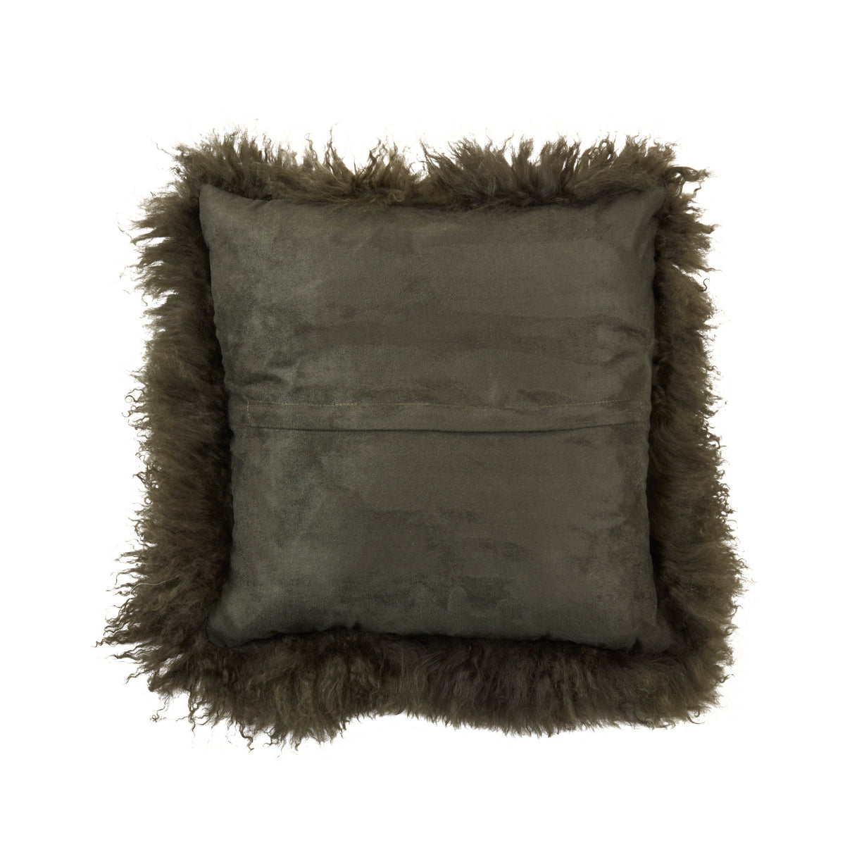 Curly Wool Accent Pillow with Polyester Fill - View 10