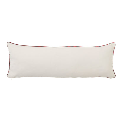 Snowman and Christmas Tree Filled Lumbar Pillow - View 3