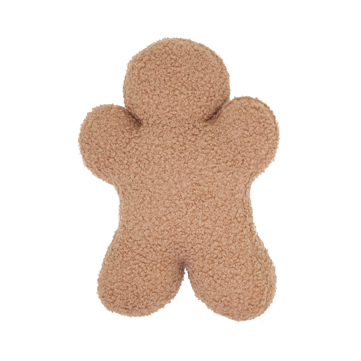 Gingerbread Character Filled Holiday Accent Pillow - View 3
