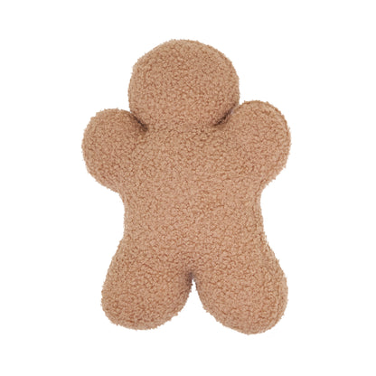 Gingerbread Character Filled Holiday Accent Pillow - View 3