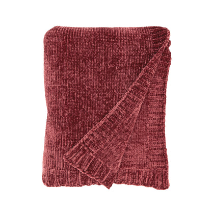 Chenille Knit Decorative Throw Blanket - View 3