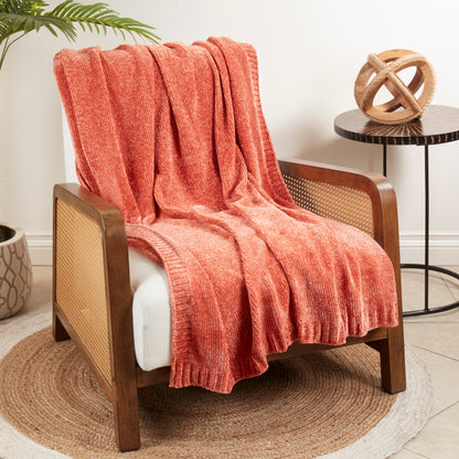Chenille Knit Decorative Throw Blanket - View 6