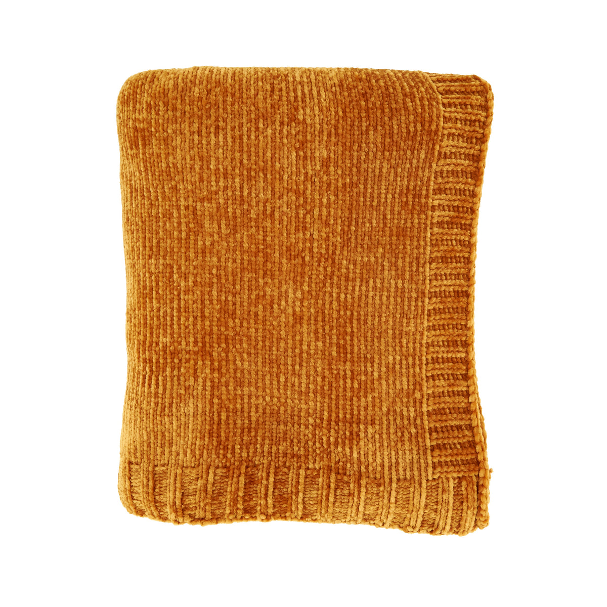 Chenille Knit Decorative Throw Blanket
