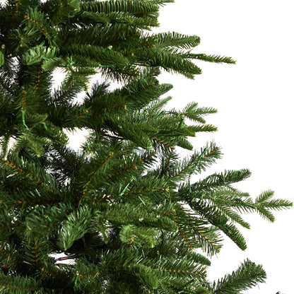 7-Foot Full Spruce Christmas Tree with 650 Warm White LED Lights - View 5
