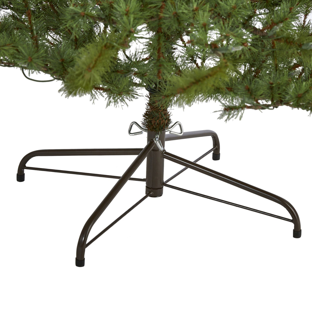 7-Foot Full Pine Christmas Tree with 450 Clear Lights - View 4