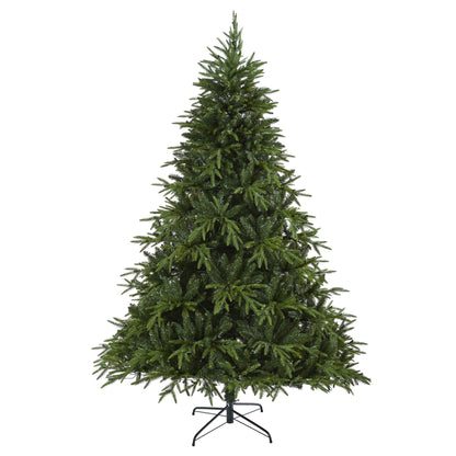 7.5-Foot Natural-Style Fir Christmas Tree with 600 Clear LED Lights - View 3