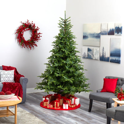 8-Foot Full Spruce Christmas Tree with 650 Clear Lights - View 7